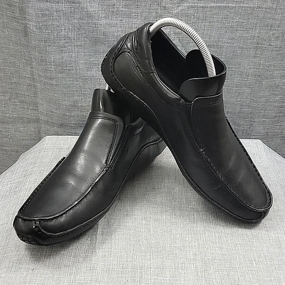 Cole Haan | Shoes | Cole Haan Nikeair Black Leather Slipon  display picture 3